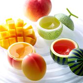 6枚入 日本零食布丁TAKANO水果果汁布丁造型礼盒 推荐