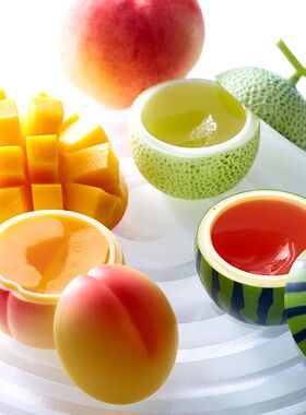 【推荐】日本零食布丁TAKANO水果果汁布丁造型礼盒 6枚入