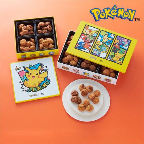 POKEMON联名超萌坚果曲奇礼盒