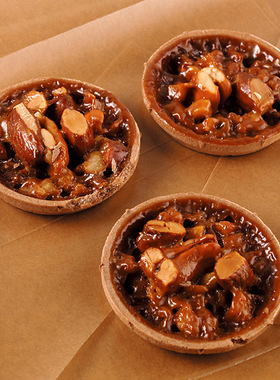 AaronHouse 现货 日本GRAMERCY NEWYORK 榛果杏仁核桃坚果塔 10本