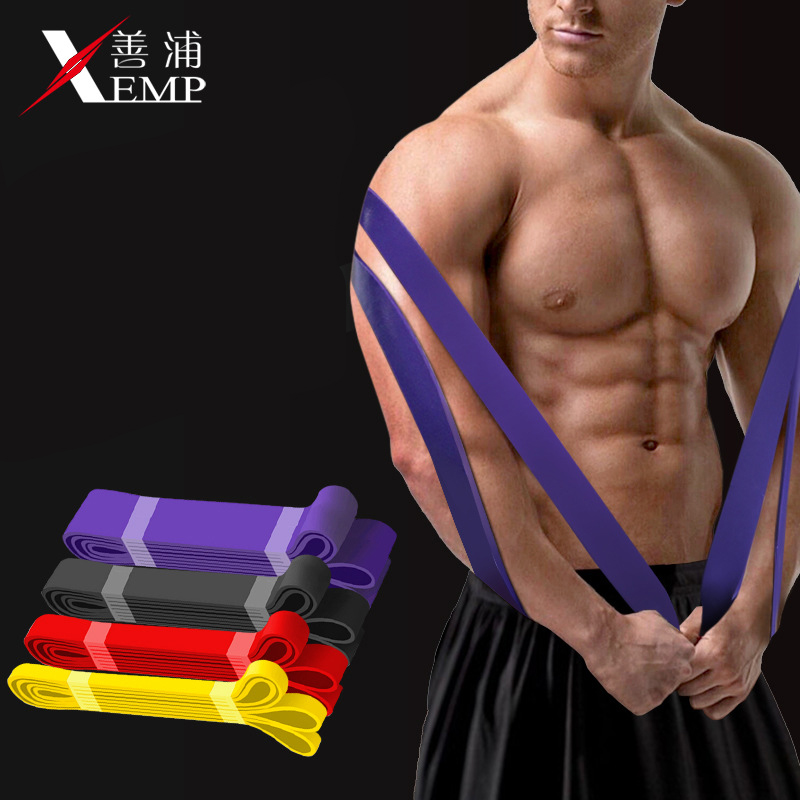 阻力带A1zfq001-力量训练弹力带居家健身瑜伽伸展助力带引体向