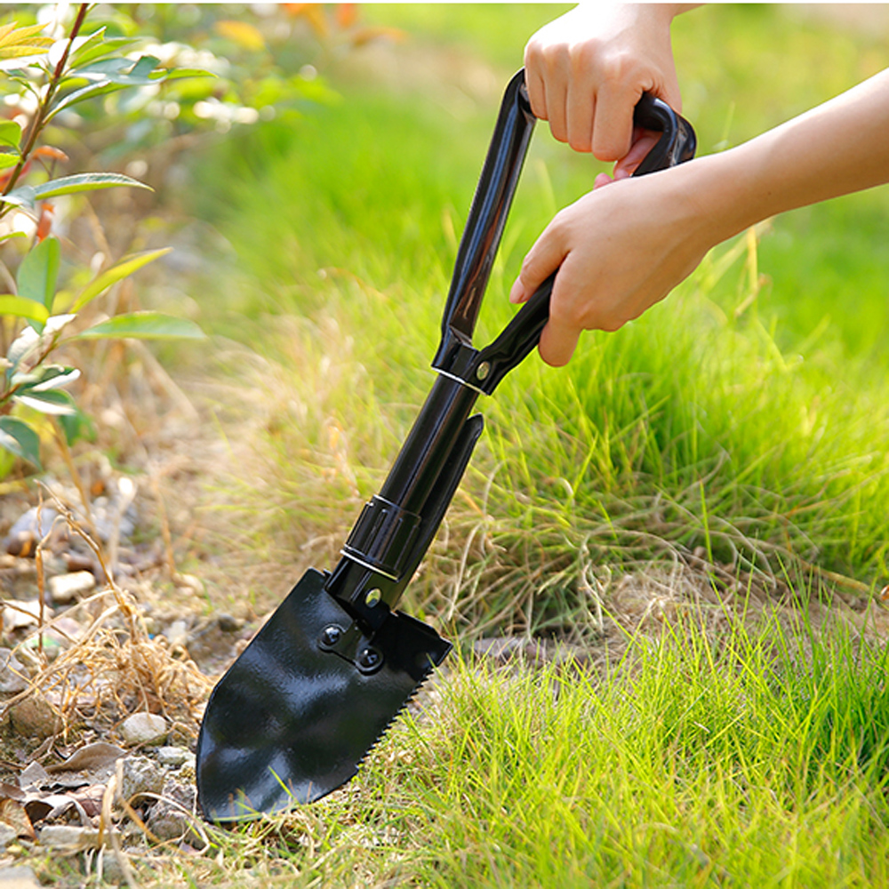 工兵铲 兵工铲 铲子挖土多功能户外折叠工钓鱼锹版车载铁锹小中国