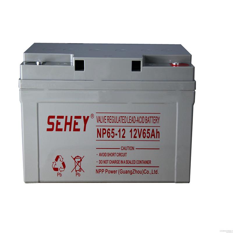 12V65AH铅酸蓄电池NP65-12 SEHEYUPS蓄电池 全新现货