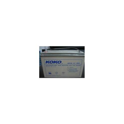 KO蓄电池6GFM100瓶12VAH