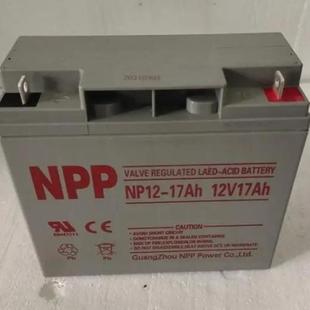 100免维护12v100ah尺寸规格多仓库就近发货 NPP蓄电池NPG12