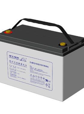 理士蓄电池DJM12100S 12V100AH直流屏 UPS EPS免维护储能蓄电池