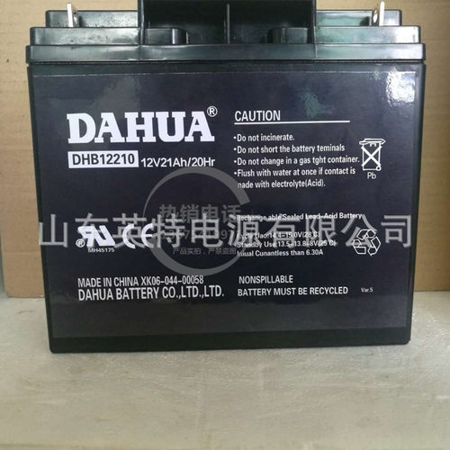 蓄电池DHB10大华免维护VA