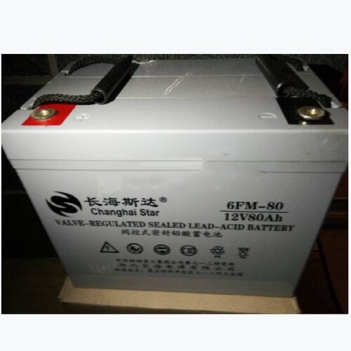 长海斯达蓄电池12V80AH 6FM-80 免维护 UPS/EPS直流屏储能电源