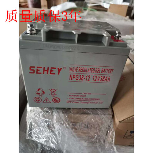 SEHEY西力12V38AH蓄电池-