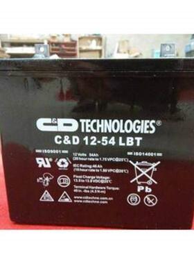 蓄电池C&D12-40 A LBT西恩迪蓄电池12V40AH免维护蓄电池