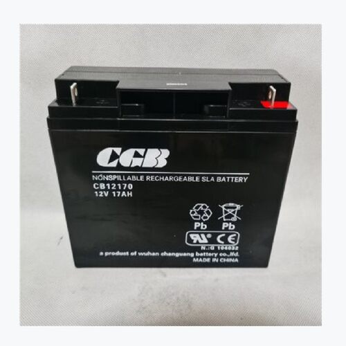 CGB长光蓄电池 CB12170阀控式12V17AH直流屏 消防 电源 质保三年