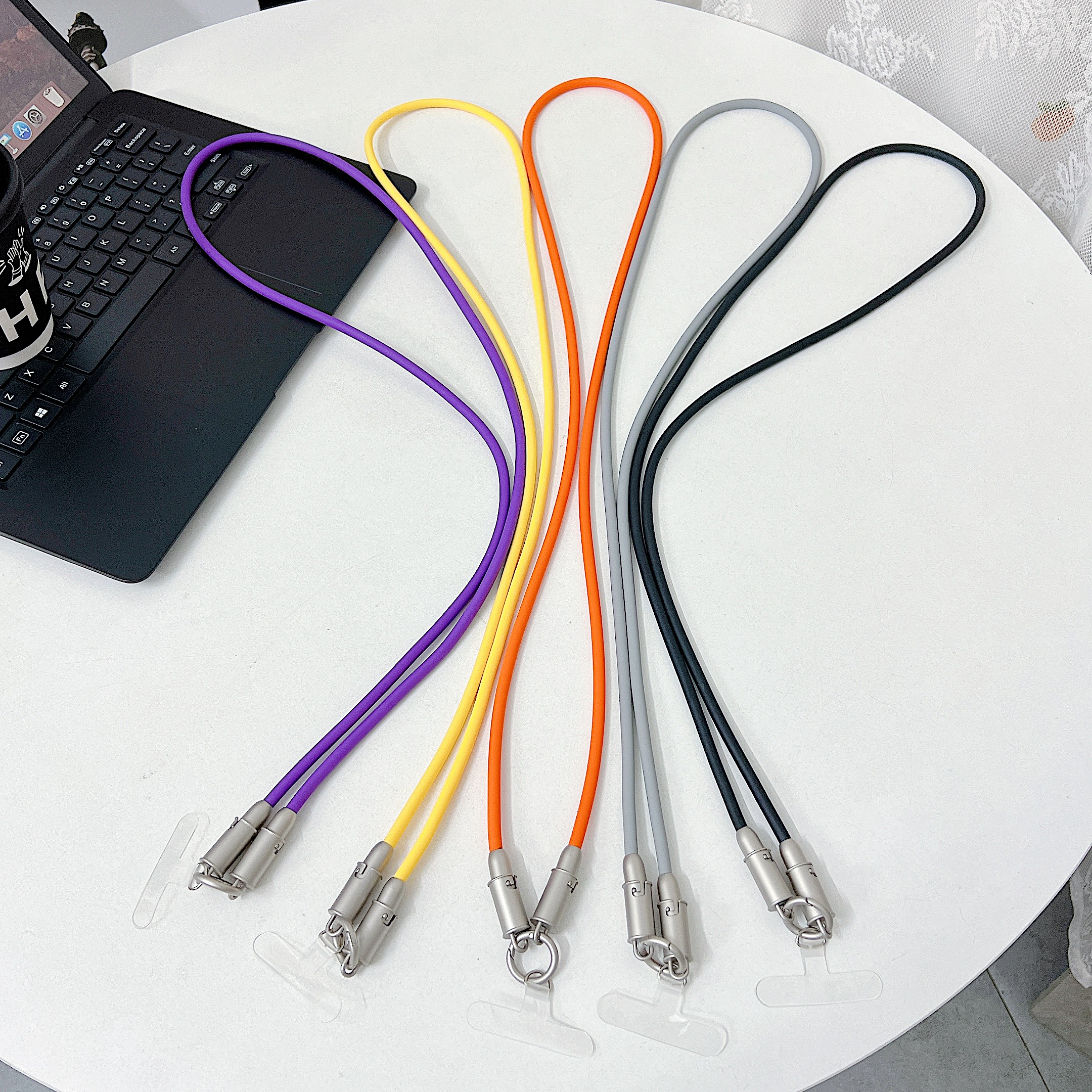 充电挂绳二合一手机链斜挎长绳