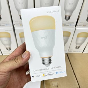 出口海外易来Yeelight LED智能灯泡1S 米家APP控制 定时关灯 2.4G