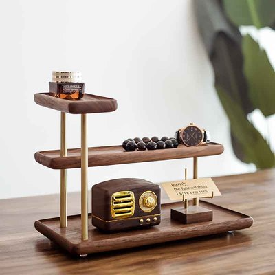 桌面小型博古架多宝阁展示架