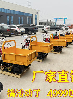 双斌履带运输车小型爬山虎地形