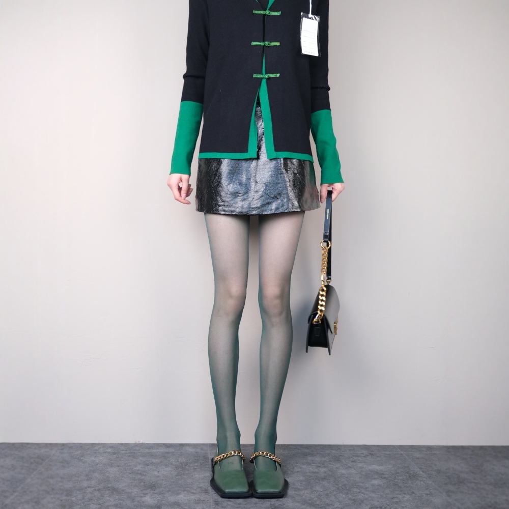 美女的事情你少管~ins风超薄糖果色丝袜千禧辣妹性感纯色打底袜女