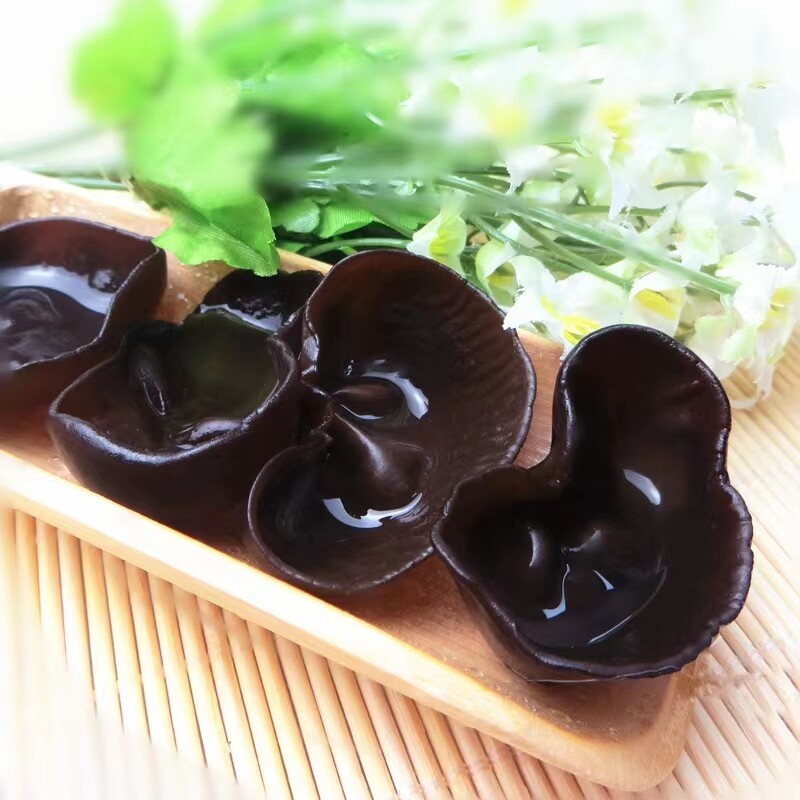 东北黑龙江秋木耳小碗 耳黑木耳肉厚无根500克包邮