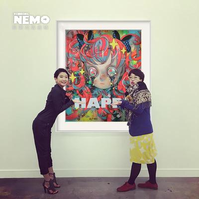 下田光《Inverted World》潮款装饰画 潮货店版画 儿童房画