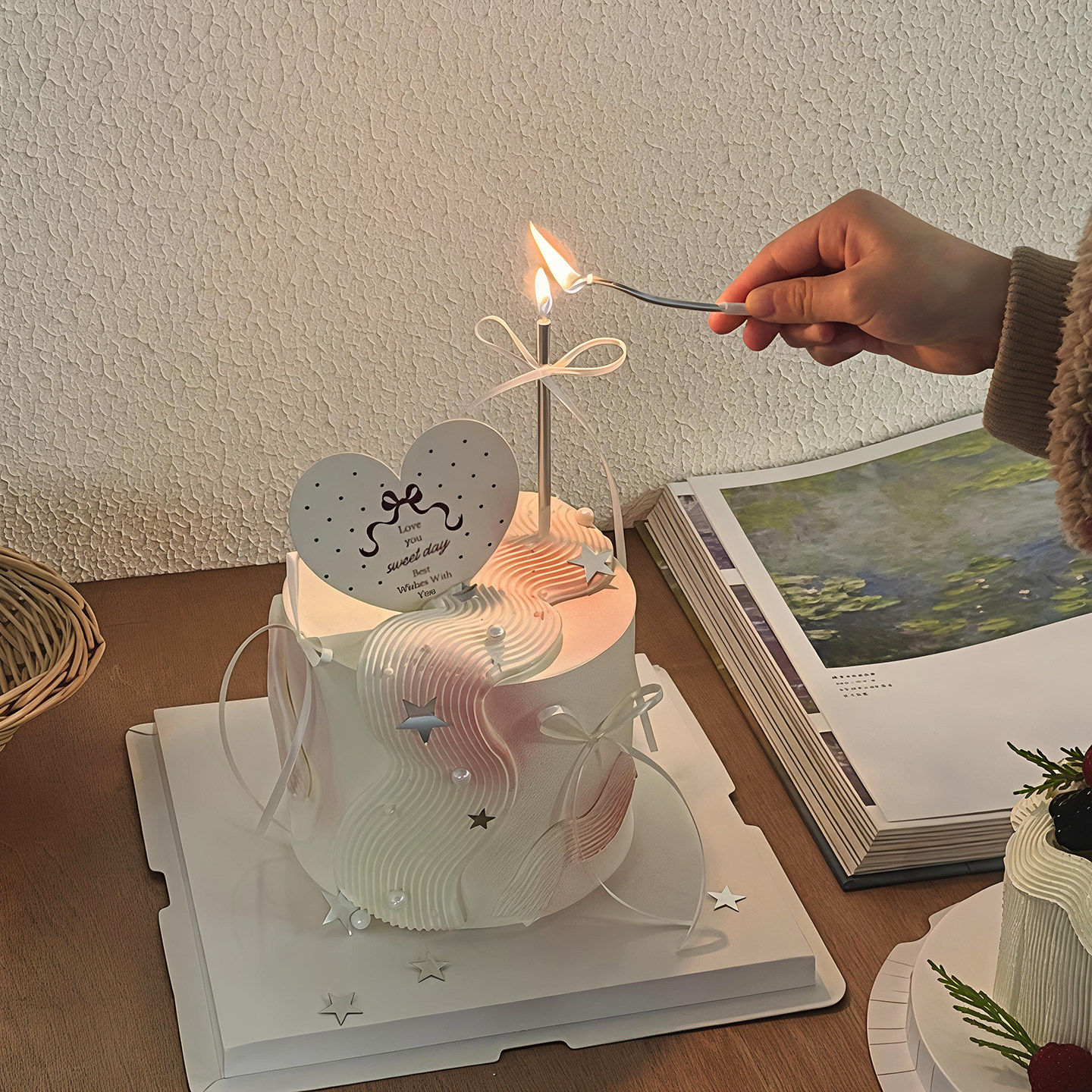 包邮网红2.14情人节蛋糕装饰摆件蝴蝶结圆点Love you爱心卡片插件,节庆用品/礼品,蛋糕/烘焙装饰用品,淘宝优惠券,粉丝福利购,淘宝优惠卷