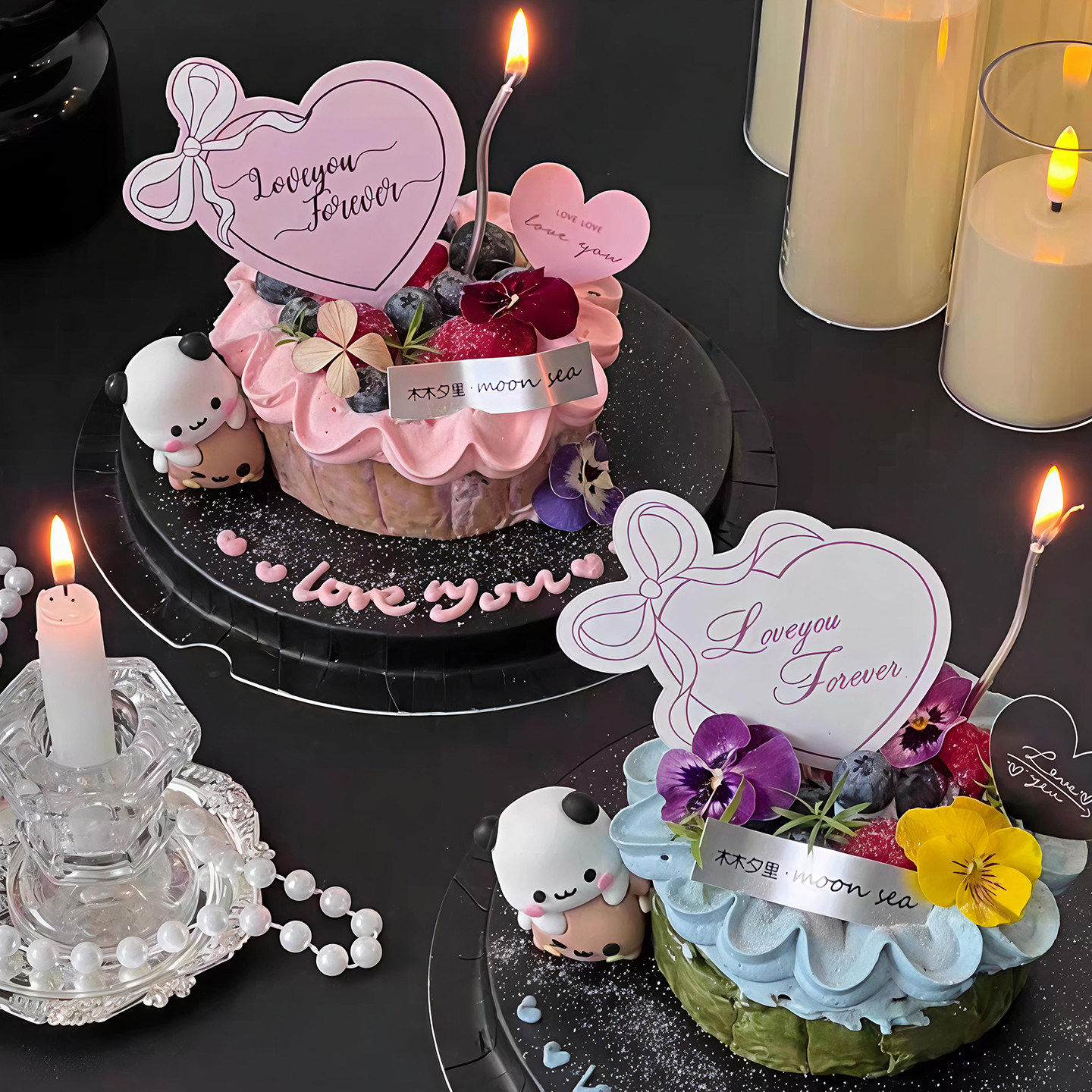 包邮网红2.14情人节蛋糕装饰摆件卡通一二布布蝴蝶结爱心卡片插件,节庆用品/礼品,蛋糕/烘焙装饰用品,淘宝优惠券,粉丝福利购,淘宝优惠卷