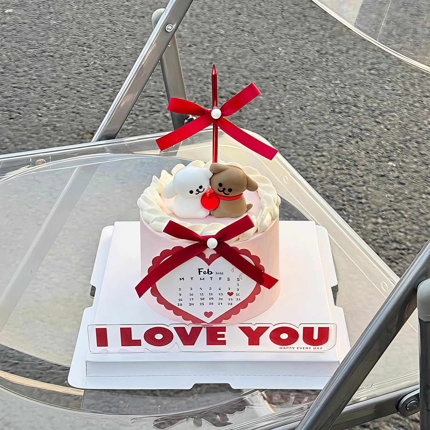 包邮网红2.14情人节烘焙蛋糕装饰摆件卡通拥抱狗狗插件爱心卡片,节庆用品/礼品,蛋糕/烘焙装饰用品,淘宝优惠券,粉丝福利购,淘宝优惠卷