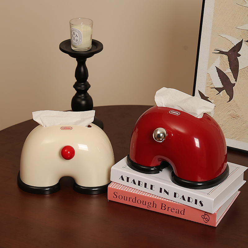 可爱PP抽纸盒创意纸巾收纳盒