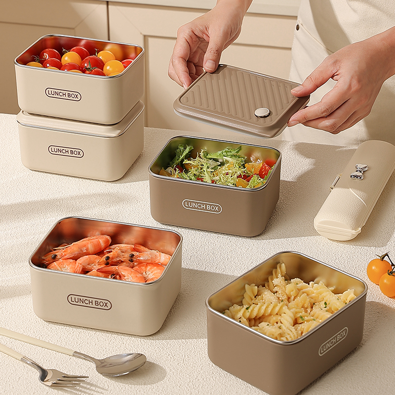 cookzone日式不锈钢便当饭盒