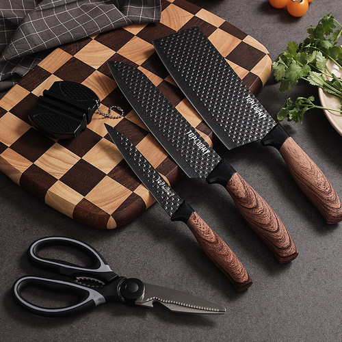 cookzone日式菜刀家用组合套装
