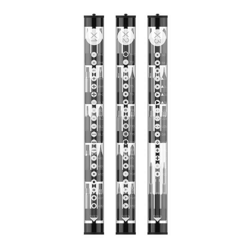wowstick 1F+电动螺丝刀批头 wowstick 1p+ 4mm刀头 X1X2X3批头组