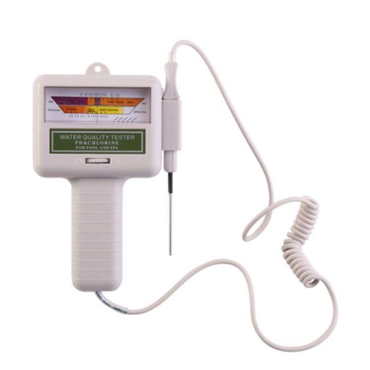 PC101游泳池水质测试仪PH酸碱度值检测仪水质仪CL2余氯