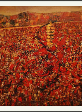 陈彬【人民万岁】数码版画