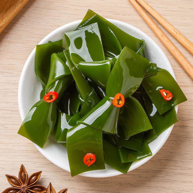 特卖海带结240g香辣厚零食小吃小包装卤味即食素菜素食48g一件代发