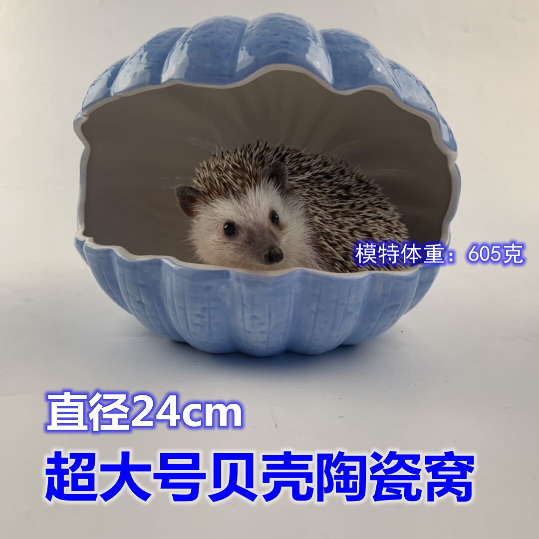 特大陶瓷窝刺猬荷兰猪金丝熊龙猫躲藏宠物用品夏天避暑屋大号夏季