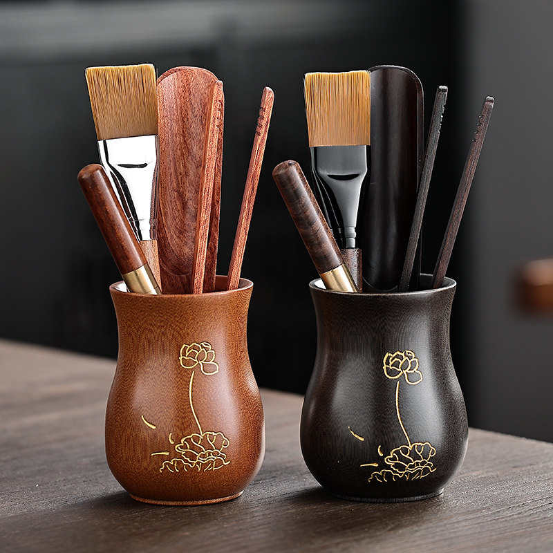 电木实木茶道六君子套装功夫茶具零配件泡茶工具茶刀茶夹茶盘配件