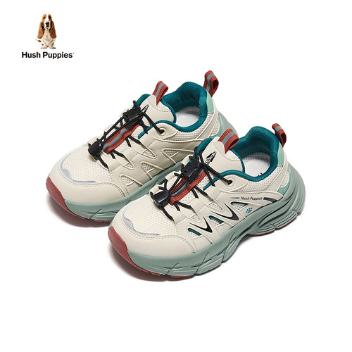 暇步士童鞋儿童运动鞋男童老爹鞋户外软底中大童网面透气休闲鞋子