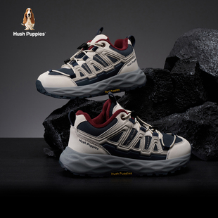 暇步士童鞋男童运动鞋儿童棉鞋蓝色冬季加绒保暖软底户外登山鞋子