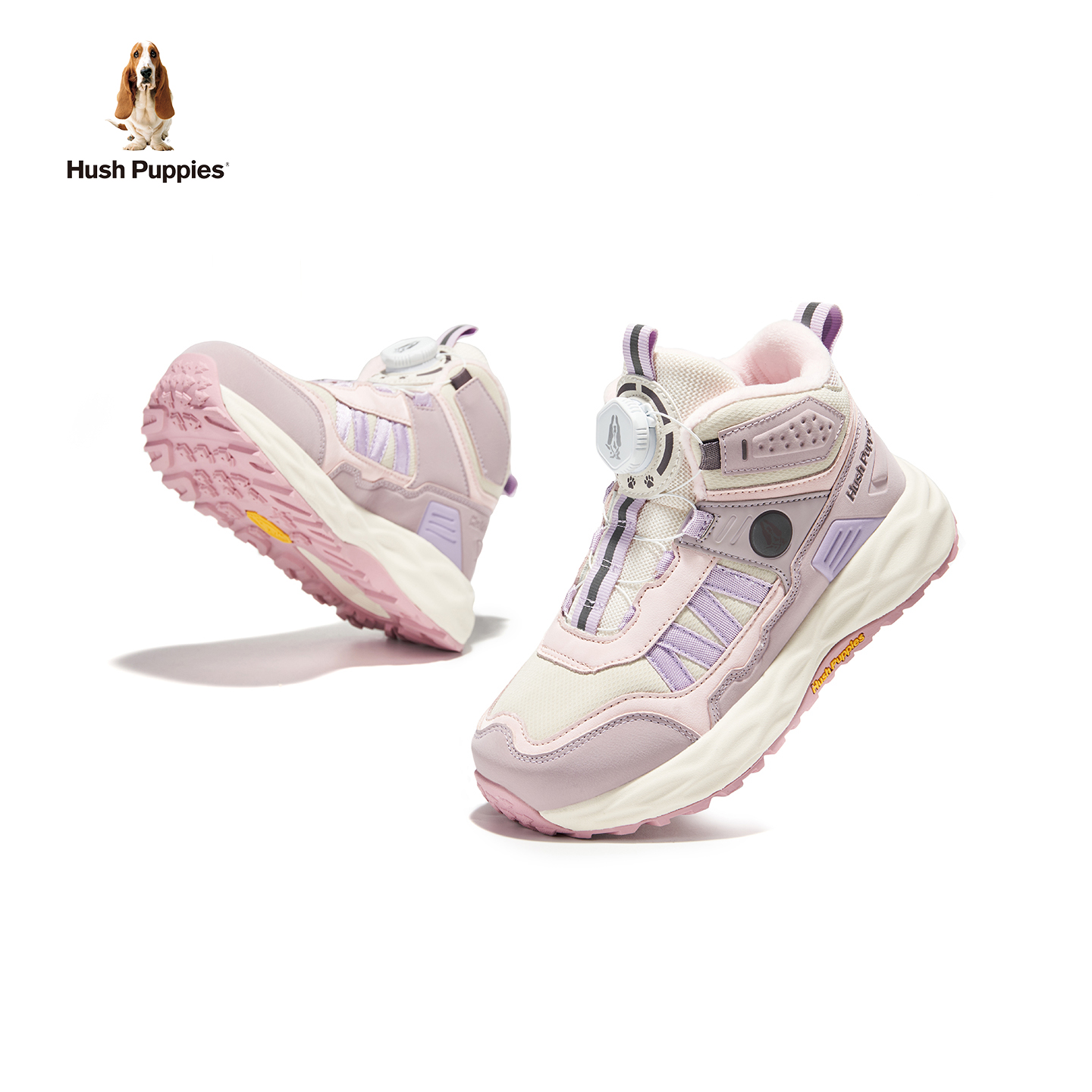 暇步士儿童棉鞋冬季加绒保暖