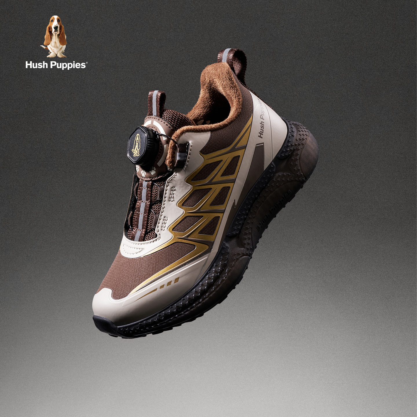 暇步士儿童加绒运动鞋