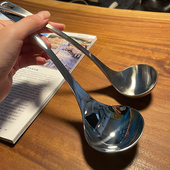 出德国 10不锈钢 贵族体验18 10不锈钢加厚汤勺火锅勺