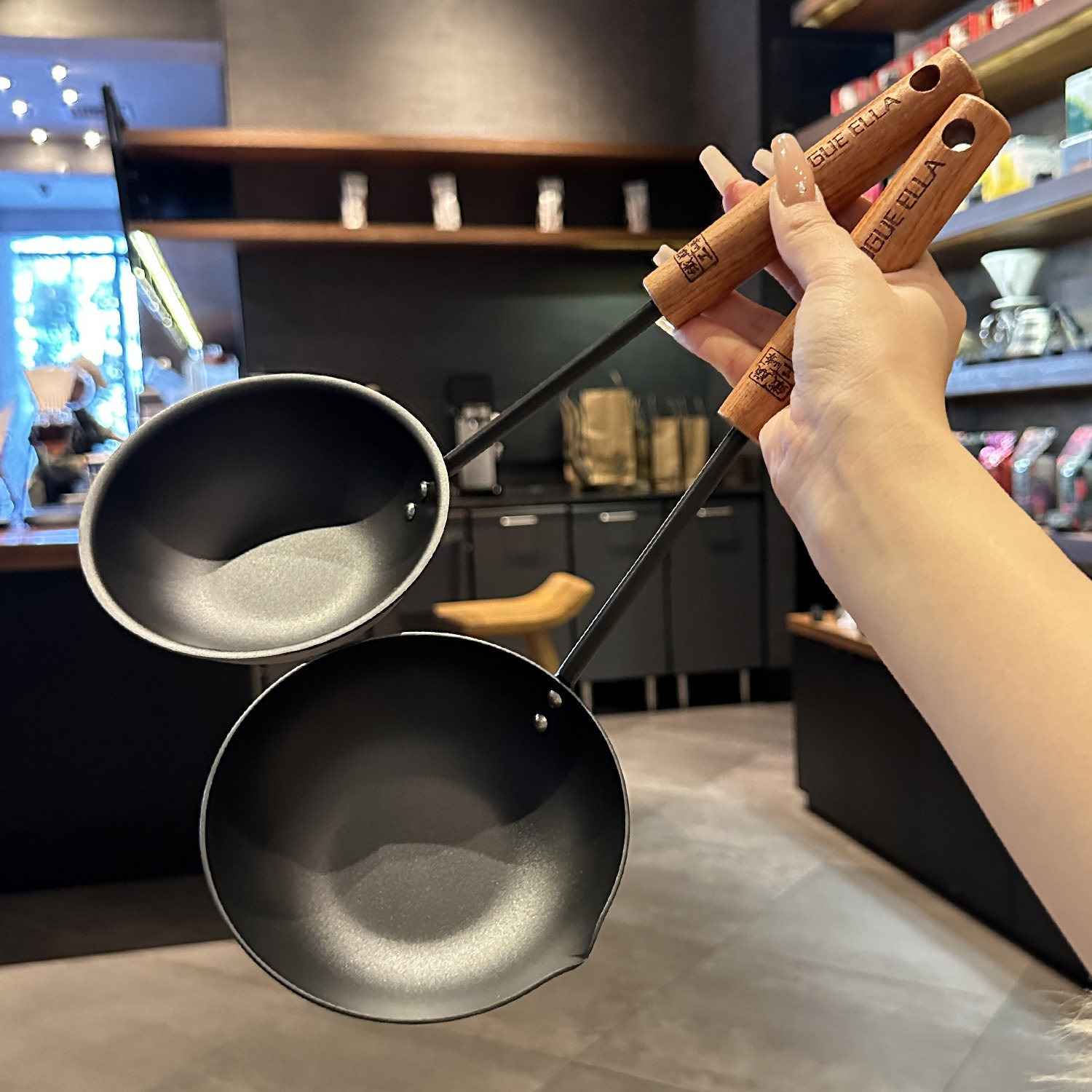 【老板娘自用实用】日式泼油小铁锅热油淋油浇油锅手持煎蛋锅汤勺,厨房/烹饪用具,煎锅/平底锅,淘宝优惠券,粉丝福利购,淘宝优惠卷