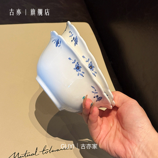 满眼的典雅贵气～法式复古陶瓷碗家用米饭碗汤碗小碗甜品碗燕窝碗