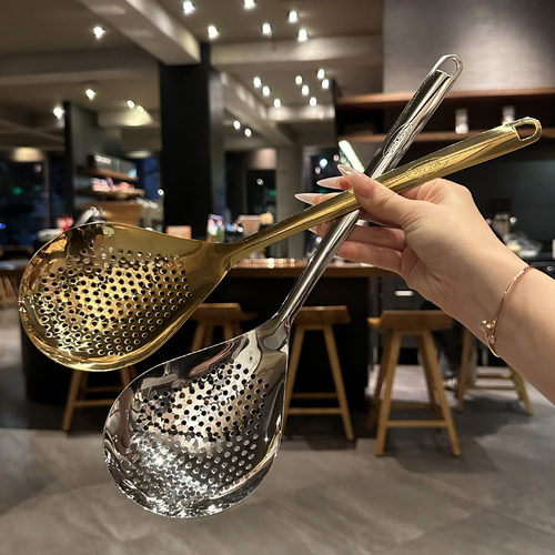 304不锈钢捞勺捞饺子火锅