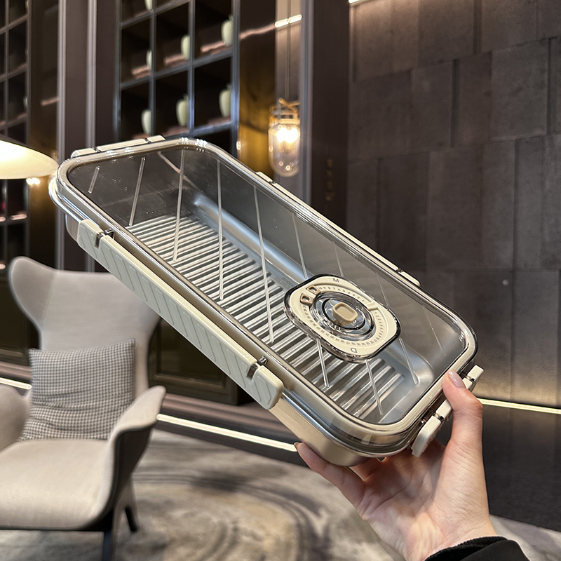 304不锈钢饺子盒冰箱保鲜冷藏盒