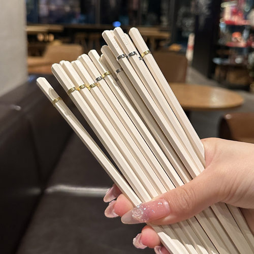 欧式极简风合金筷子家