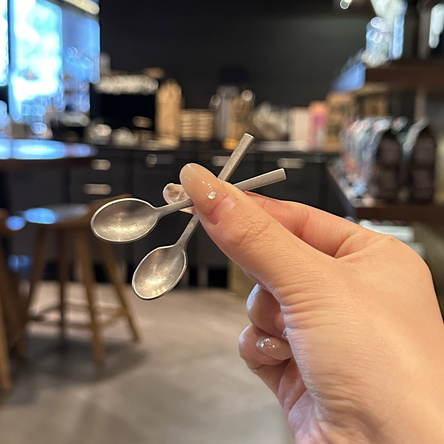 真的很小！特小18/10不锈钢勺子