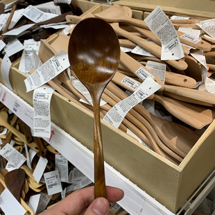 用好品质餐具督促自己按时吃饭！楠木勺子网红日式勺饭勺汤勺便携