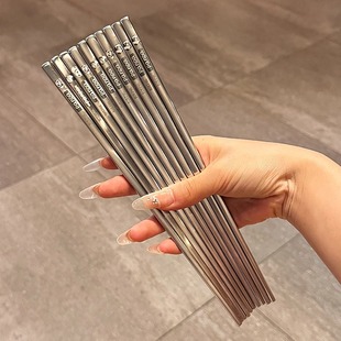 特好用的不锈钢筷!316L不锈钢筷子家用专人高档抗菌防霉筷亲子筷
