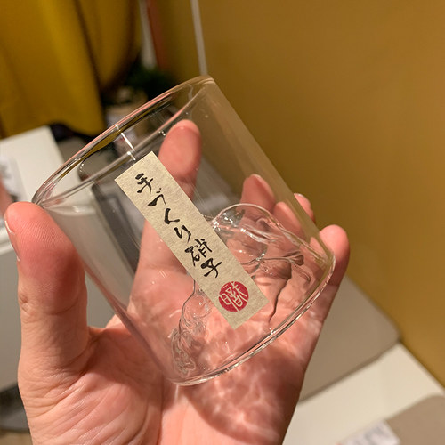 收藏手作威士忌酒杯观山烈酒杯山
