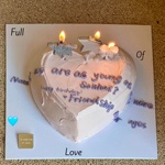 网红ins氛围感蛋糕装饰闪粉银色五角形星星蜡烛女生生日装扮插件