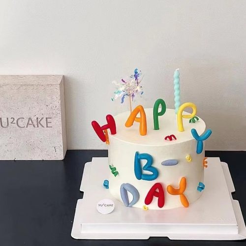 软胶hb英文字母摆件扭扭蜡烛